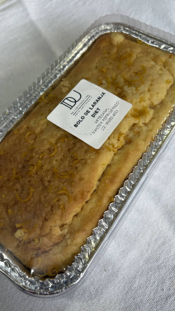 Bolo de Laranja (diet e sem leite)