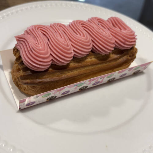 Éclair de Frutas do Bosque